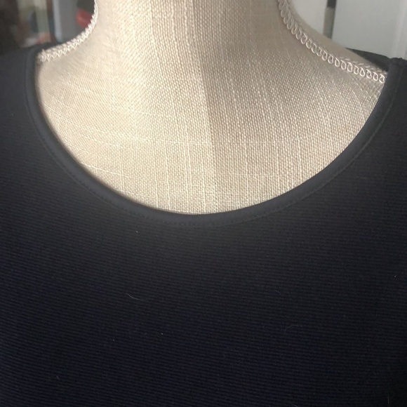 Mario Serrani Navy Fitted Dress - Picture 3 of 9